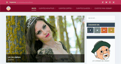 Desktop Screenshot of cuentosdelaabuela.com